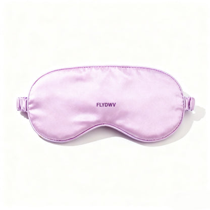 Sleep Mask for Women, Soft Light-Blocking Sleeping Eye Mask with Gentle Elastic Strap, Smooth Comfortable Eye Cover for Travel, Naps, Home & Night Use, Lavender