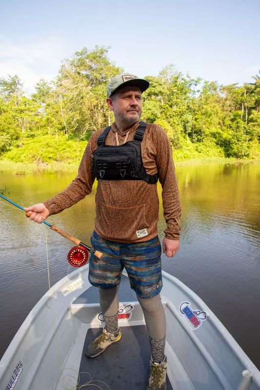 Breathable Chest Bag with Phone Pocket & Night Safety Strips—Ideal for Snowboarding, Cycling, Running, and Streetwear Style.