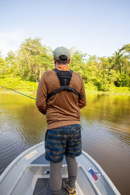 Breathable Chest Bag with Phone Pocket & Night Safety Strips—Ideal for Snowboarding, Cycling, Running, and Streetwear Style.