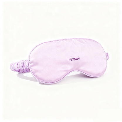 Sleep Mask for Women, Soft Light-Blocking Sleeping Eye Mask with Gentle Elastic Strap, Smooth Comfortable Eye Cover for Travel, Naps, Home & Night Use, Lavender